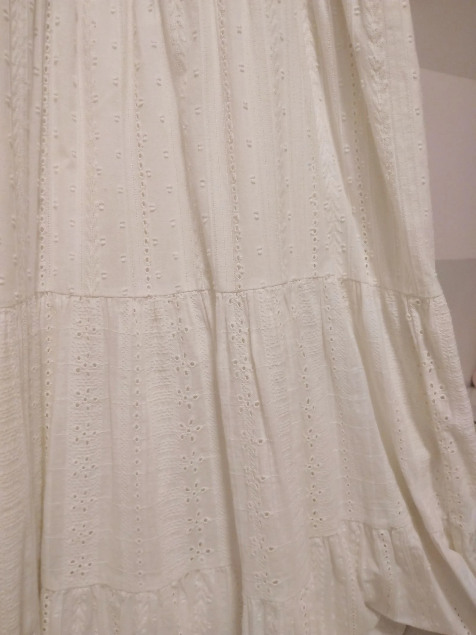 Zara Vestido largo bordado talla 10 – photo 5